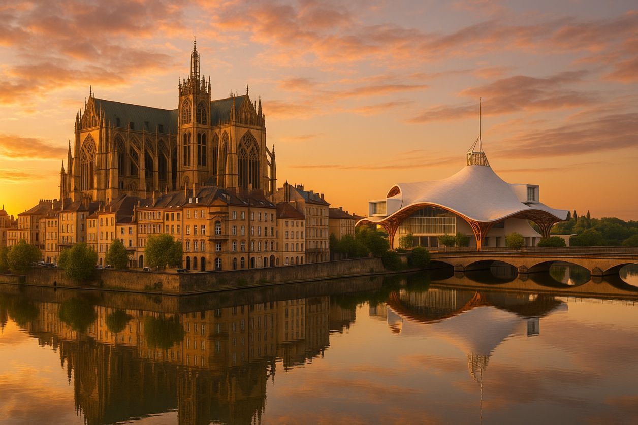 Découvrez l'itinéraire touristique incontournable de Metz!
