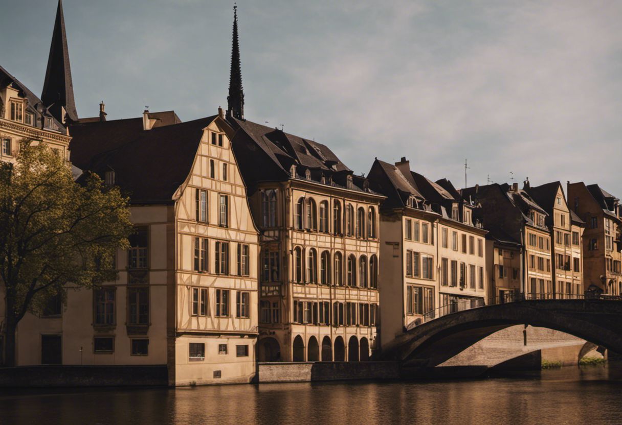 Metz : fascinants bâtiments historiques en vue détaillée