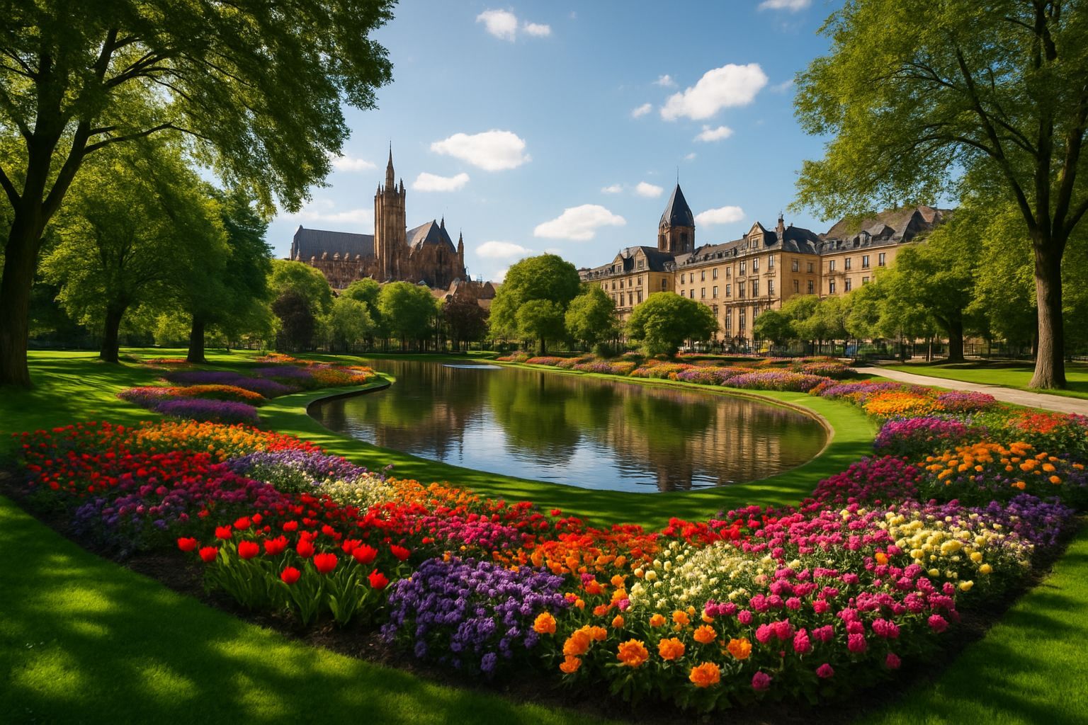 Découverte des plus beaux parcs et jardins de Metz